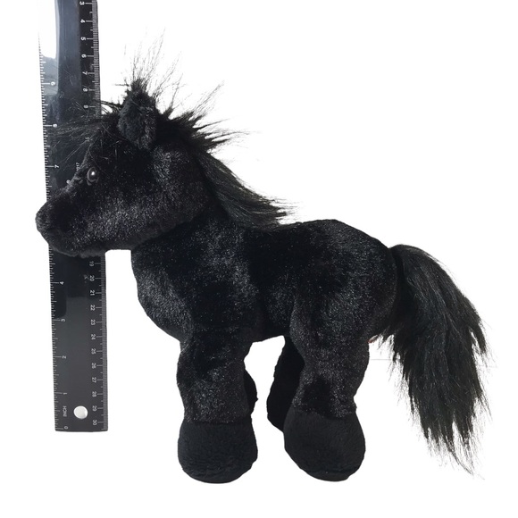 GANZ Webkinz Black Stallion Plush Toy Retired HM145  ~No Code~ - Picture 10 of 14